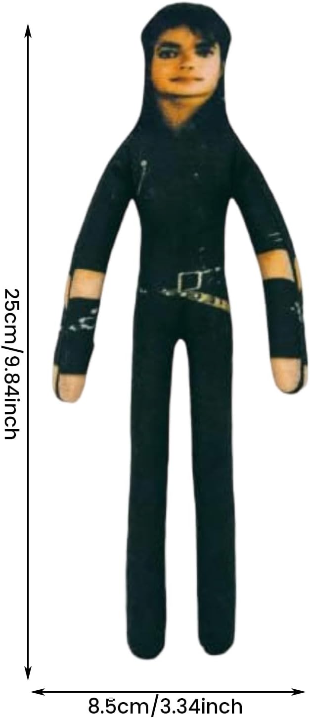 Michae Bendable Pop Star Plush Doll with Internal Wire Armature