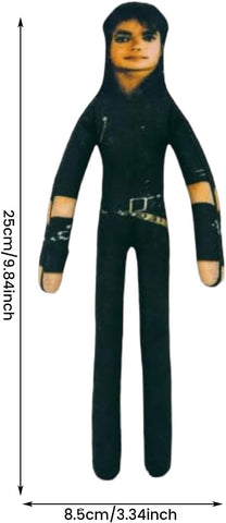 Michae Bendable Pop Star Plush Doll with Internal Wire Armature