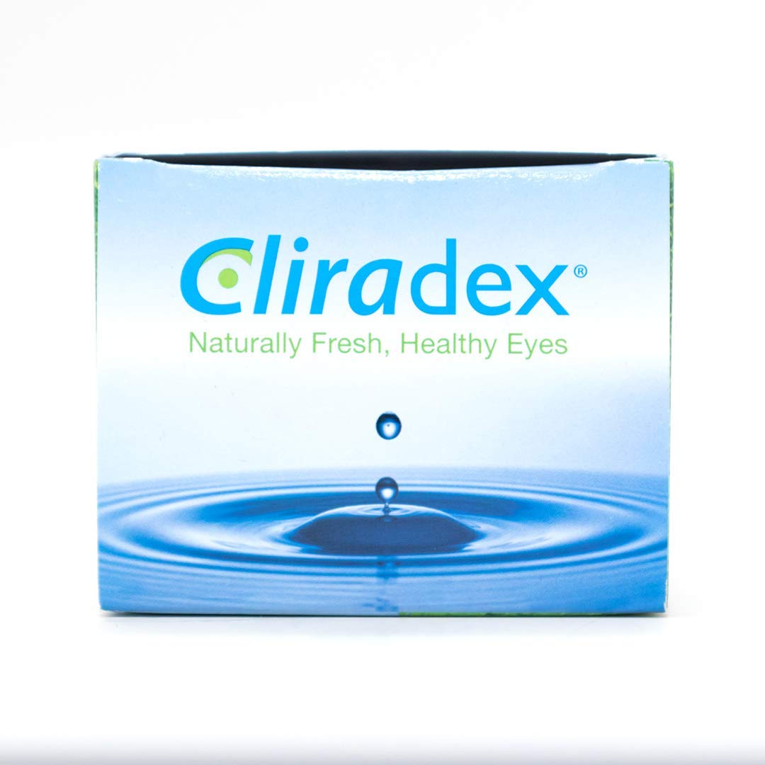 Cliradex Towelettes - Natural Face, Eyelash & Eyelid Cleanser - Wipes for Demodex, Blepharitis, Mgd and Red Irritated Eye Lid - Tea Tree Oil Extract.