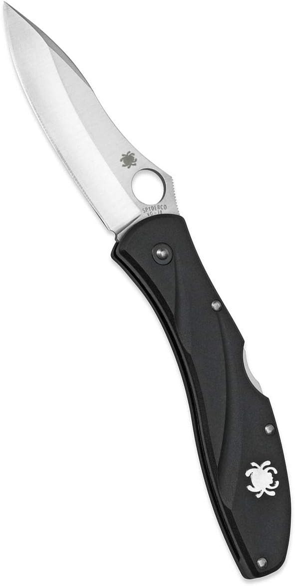 Spyderco Centofante 3 Folding Pocket Knife, PlainEdge