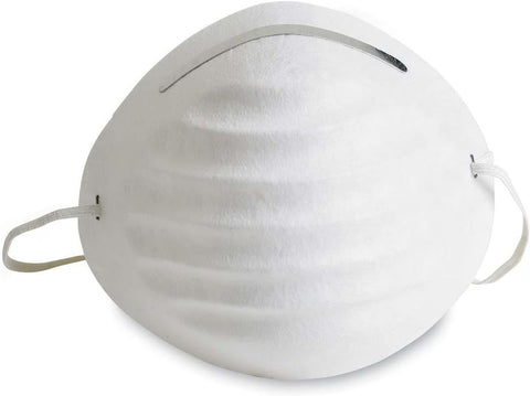 G & F Products Particulate Respirator Dust Mask Two-Strap Cup Style Design, Lightweight with Cushioning Nose Foam