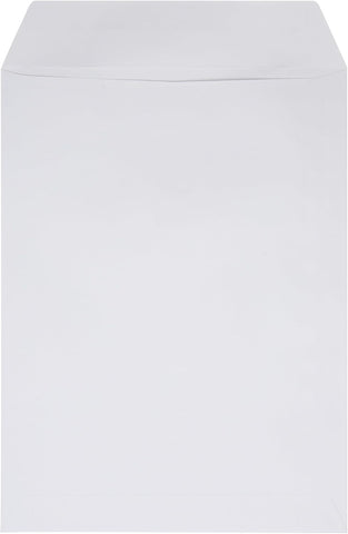 LUXPaper 9 x 12 Open End Window Envelopes | Bright White | 28lb. Text | 50 Qty