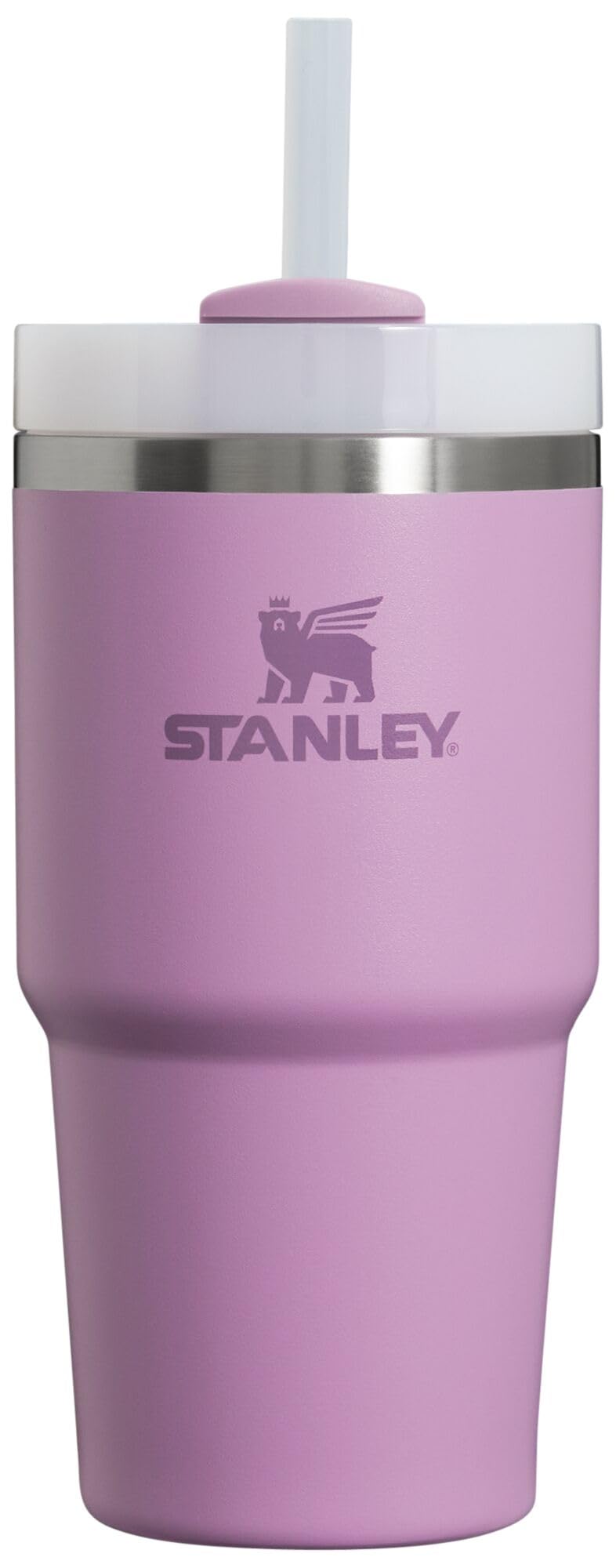 Stanley Quencher H2.0 Tumbler with Straw 20 oz | Twist On 3-Way Lid | Cupholder Compatible for Travel | Insulated Stainless Steel Cup | BPA-Free | Lilac