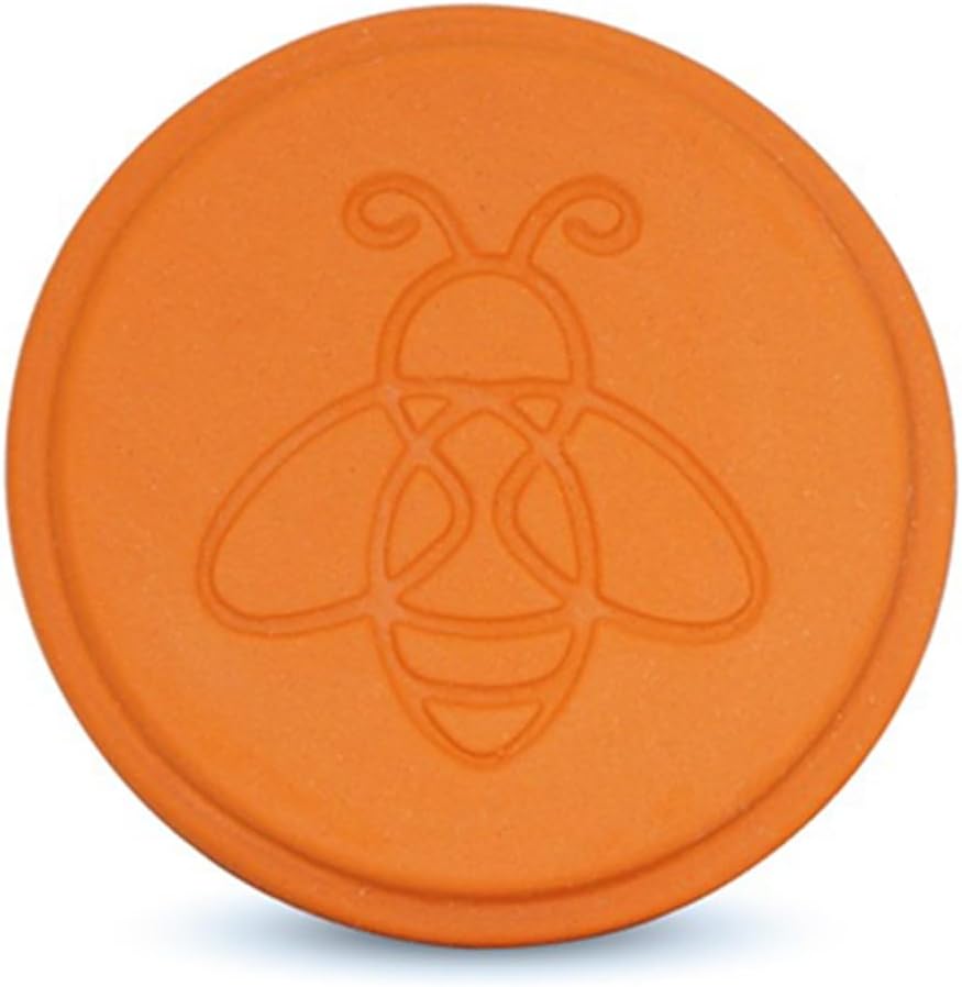 ENOLVO Terracotta Brown Sugar Saver- Brown Sugar Keeper Disc and Stone