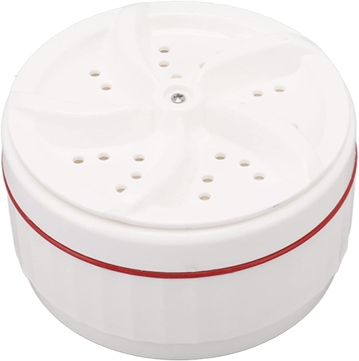 Small Washing Machine, 50 Seconds Forward Reverse 6kg Capacity Ultrasonic Turbine Washing Machine 27W for Dormitory for Travel