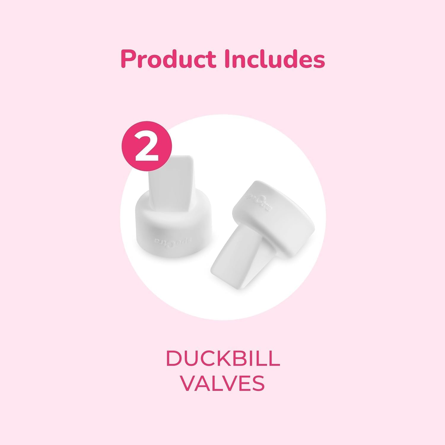 Spectra Baby Duckbill Valve Replacement for Breast Milk Pump, Pack of 4