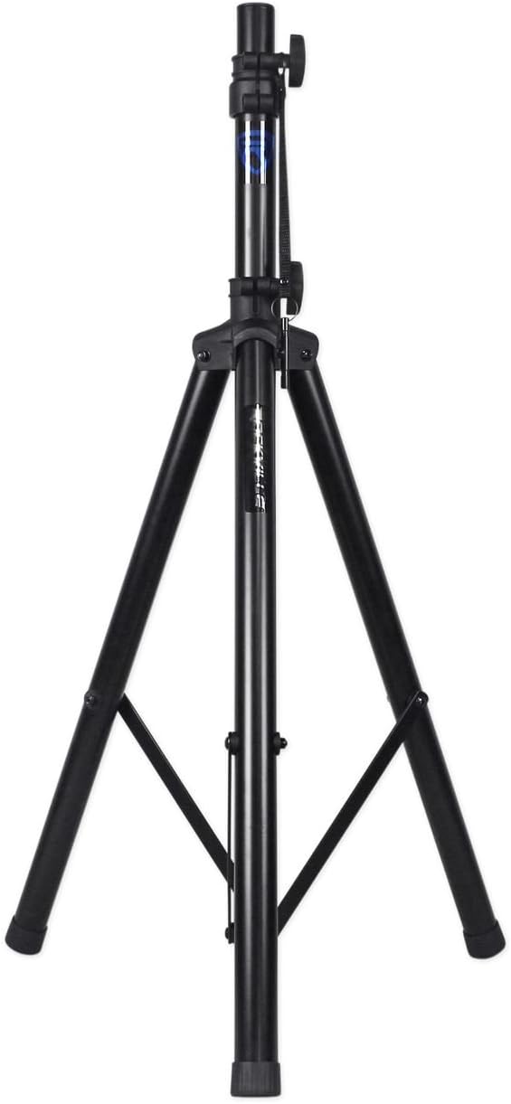 Rockville RVES1 Pair Adjustable Tripod PA Speaker Stands with Carry Bag