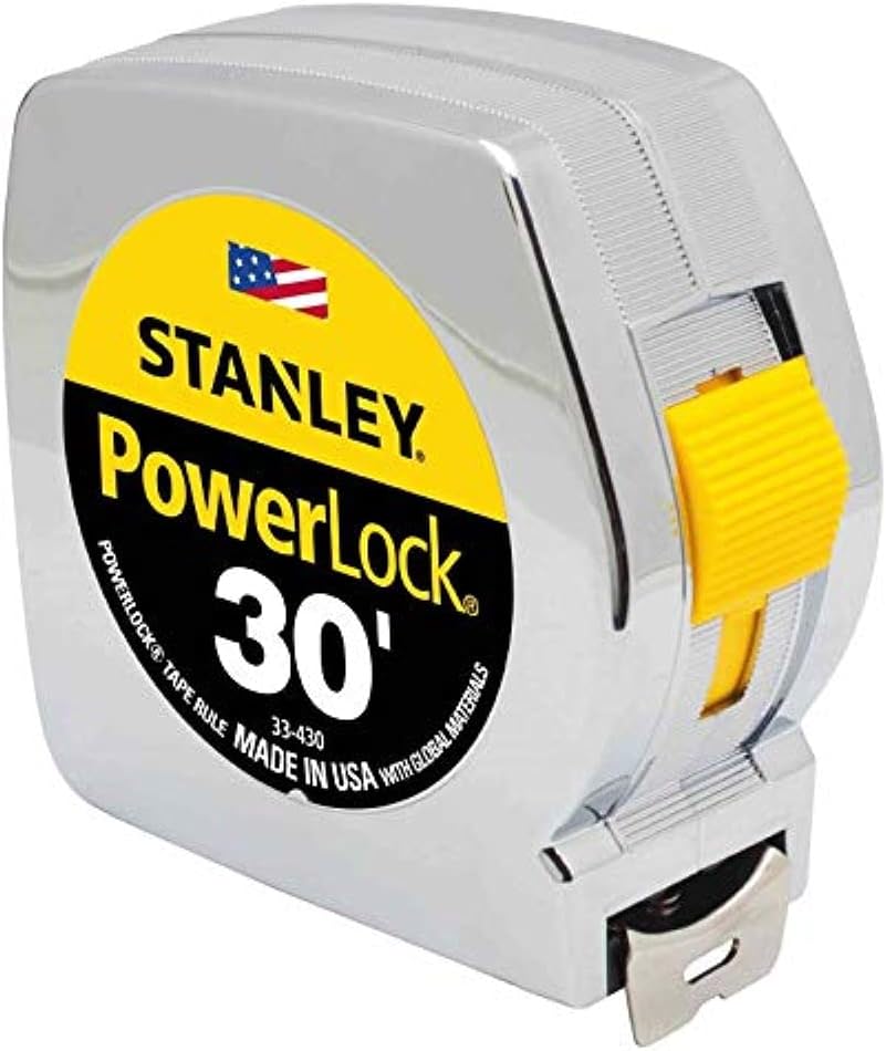 Stanley PowerLock Tape Measure (Carton of 4, 30-Foot)