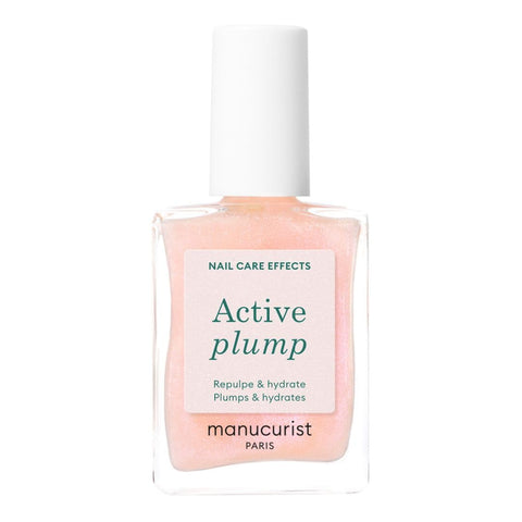 Manucurist Active Plump Baby Rose Nail Strengthener Clear Nail Polish
