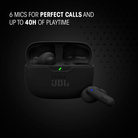 JBL Vibe Beam 2 - Noise Cancelling Earbuds - Black