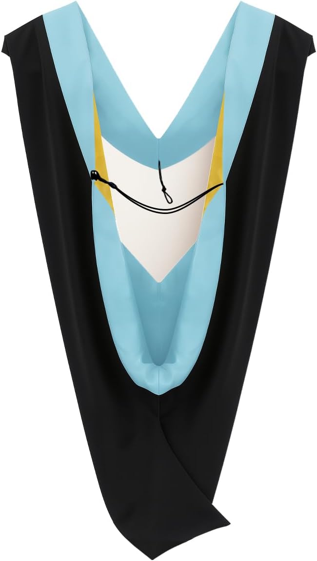 CLERKMANS Unisex Graduation Hood for Bachelors & Masters Degree -University Academic Hood