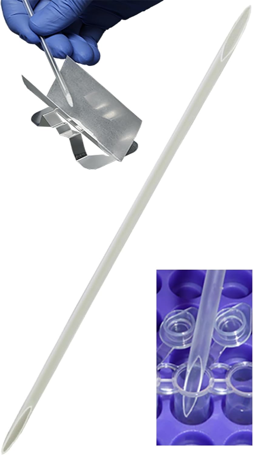 LevGo® smartSpatula® Disposable Multipurpose Lab EcoSpatula. Look for the V at the Neck.® (Short 17261)