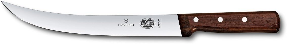 Victorinox Curved Breaking Knife, Rosewood Handle, Multicolor