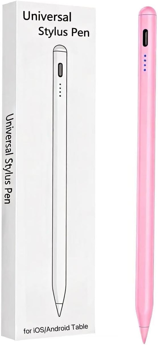 Stylus Pen Android for Samsung Galaxy Tab A11+/A11/A9/A9Plus/A8/A8plus/A7/A7lite Tablet S Pencil Touchscreens Stylists Pen(Pink)