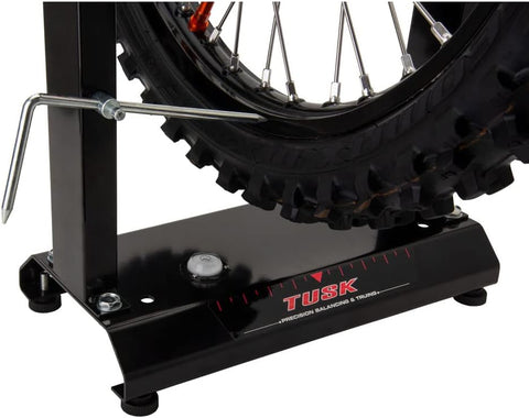 Tusk Motorcycle Wheel Balancing and Truing Stand
