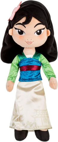 Disney Store Official Princess Belle Plush Doll - Soft Plushy with Embroidered Features - Princess Toys, Disney Dolls & Stuffed Animals - Beauty and the Beast Toys - 14 Inches