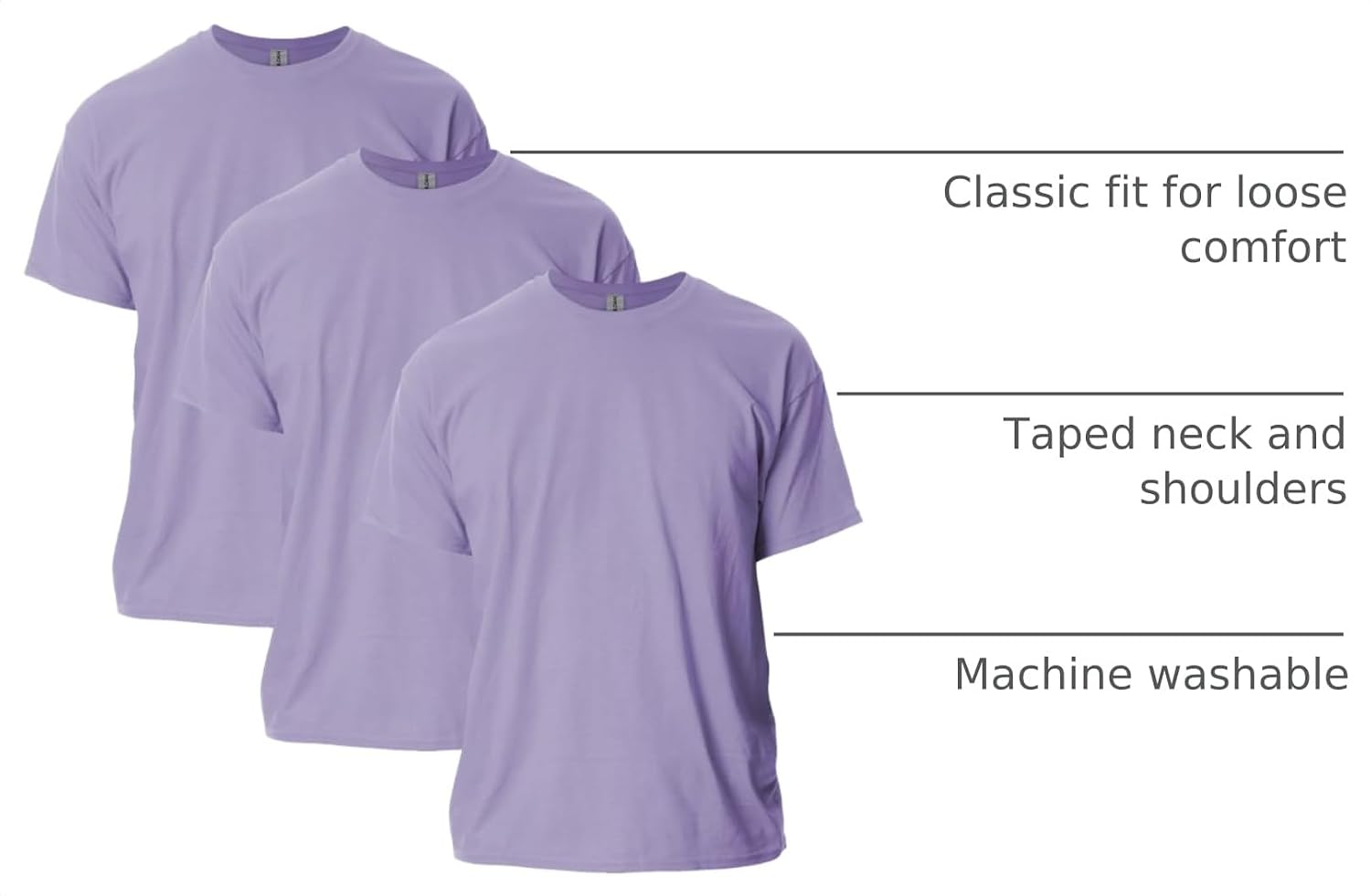 Gildan Adult Ultra Cotton T-Shirt, Style G2000, Multipack