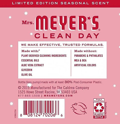 Mrs. Meyer's Liquid Hand Soap Variety Pack (Peppermint + Oat Blossom) 12.5 oz. (Pack of 2)