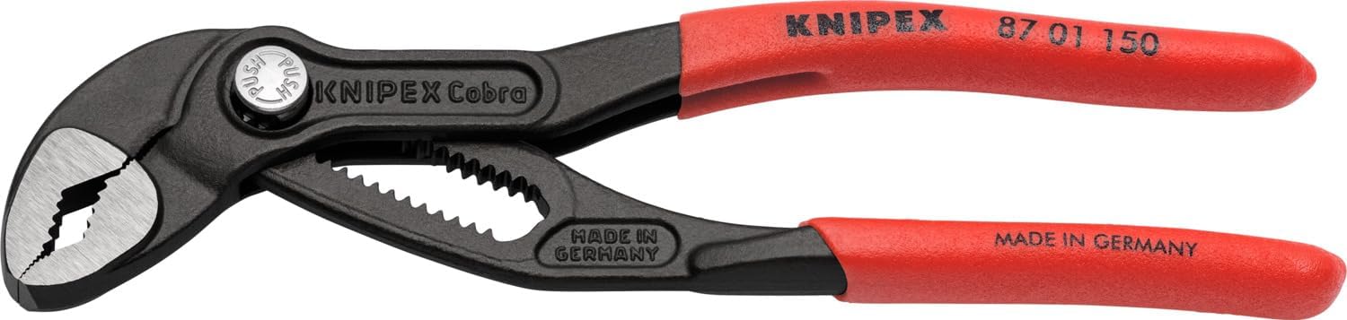 KNIPEX Tools - Cobra Water Pump Pliers (8701150), 6-Inch