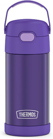 THERMOS FUNTAINER Water Bottle with Straw, 12oz, Violet