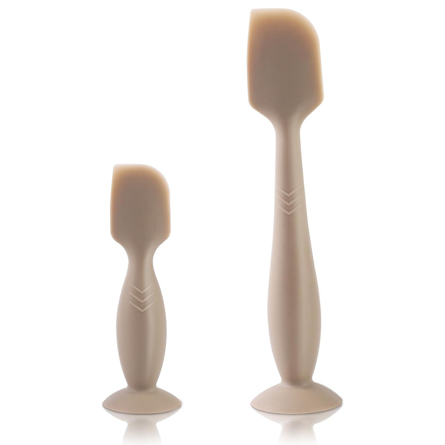 2-Pack Silicone Diaper Cream Spatula, Ergonomic Non-Slip Handle