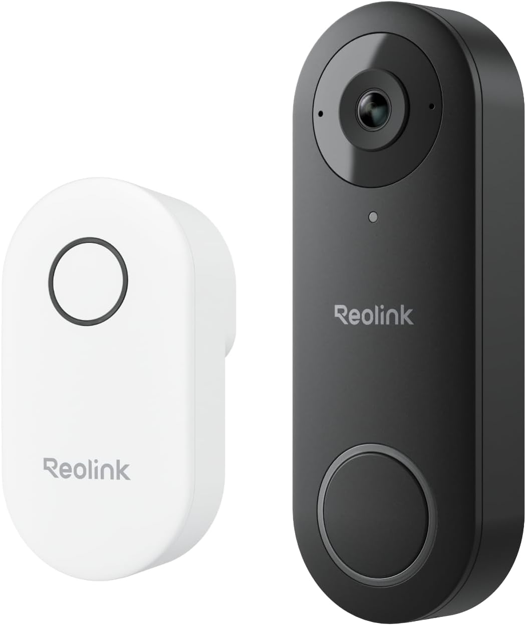 REOLINK Video Doorbell WiFi 2K Wired Camera, 4:3 Wide View Outdoor Camera