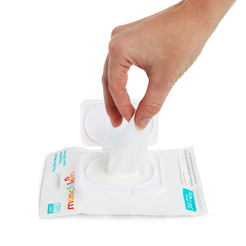 Munchkin Arm & Hammer Pacifier Wipes for Baby Essentials, 36 Count