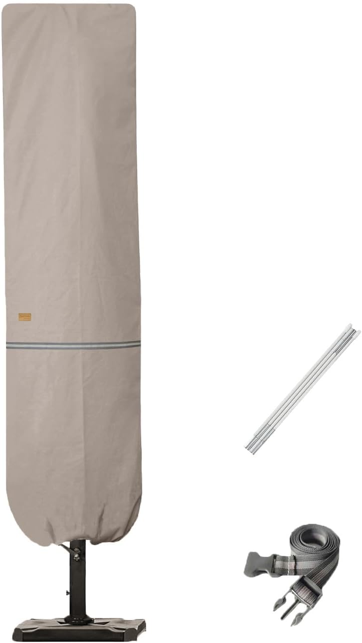 Patio Umbrella Cover for 7'-11' Umbrellas Or 15' Double-Sided Umbrellas