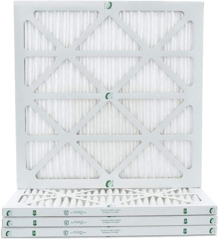 Glasfloss ZL 20x20x1 MERV 10 Air Filters for AC and Furnace. 4-Pack