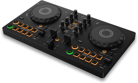 AlphaTheta DDJ-FLX2 Compact 2-Channel DJ Controller, Smart Fader, USB-C