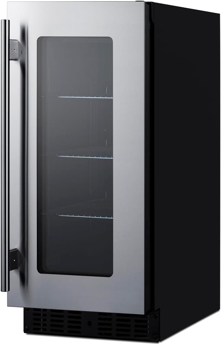 Summit Appliance 15" Beverage Center, Stainless Steel - ASDG1521