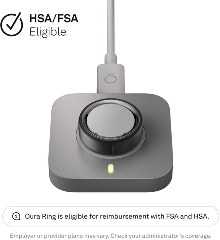 Oura Ring 4 Charger - Size 6 - Charging Dock and USB-C Cable