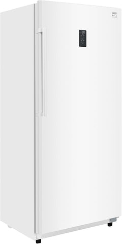 Kenmore 17.0 Cubic Feet Capacity Upright freezer - Convertible Refrigerator/Freezer, 4 Shelves, Garage Ready, Meat Storage, Auto Defrost, Congelador For Home, Apartment, Basement, Dorm,White