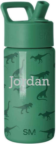 Simple Modern Personalized Kids Water Bottle | 14oz | Dinosaur