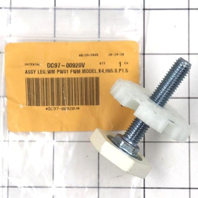 DC97-00920V Washing Machine Leveling Leg