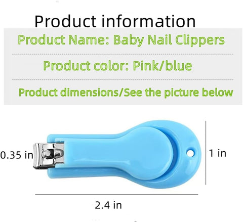 Baby Nail Clippers, Safety Nail Clippers for Infant, Toddler, Kids