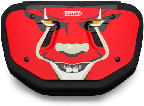 Battle Sports Novelty Football Back Plate, Kids, Adults