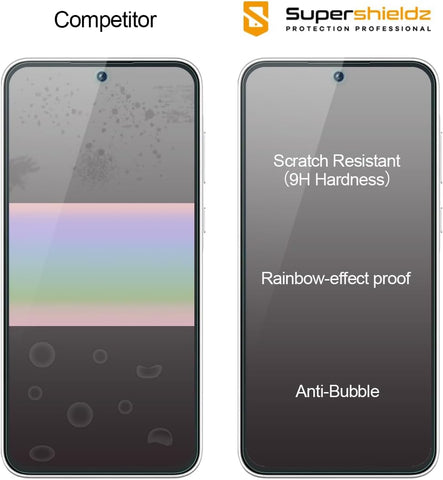 Supershieldz (2 Pack) Designed for Samsung Galaxy A35 5G Tempered Glass Screen Protector, Anti Scratch, Bubble Free