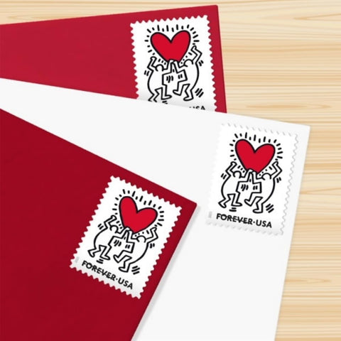 Love 2025 (5 Sheets of 20) Wedding First-Class Mail Forever Postage Stamps