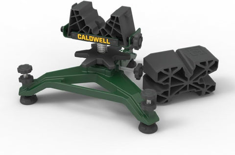 Caldwell Rock DLX Benchtop Shooting Rest, Front Bag, 3-Point Frame