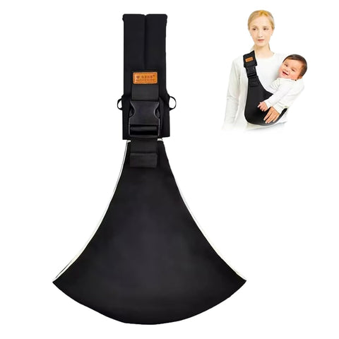 yemyig Baby Sling Carrier,Baby Sling for 10-30lbs(Black)