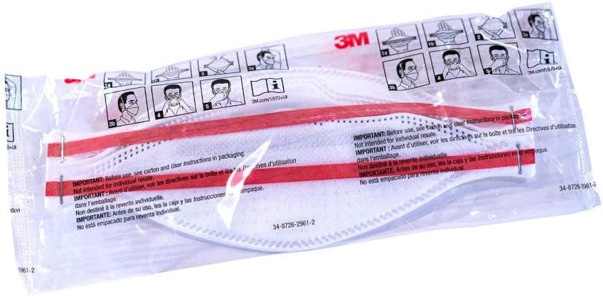 3M- Aura 1870+ Niosh Certified - Pack of 20, White