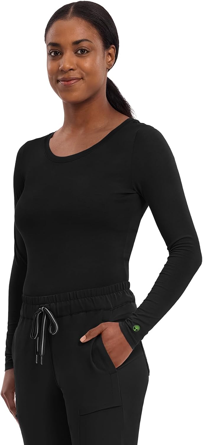 Healing Hands Underscrub Long Sleeve Women Knits Scrub Tops