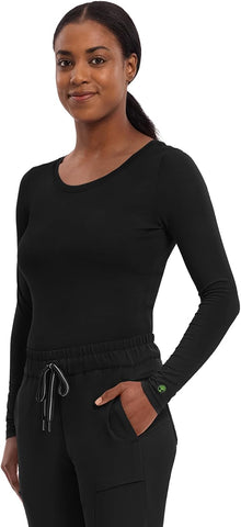 Healing Hands Underscrub Long Sleeve Women Knits Scrub Tops