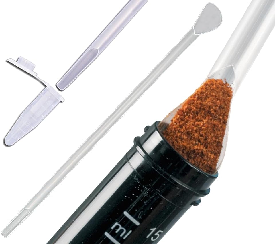 LevGo® smartSpatula® Disposable Multipurpose Lab EcoSpatula. Look for the V at the Neck.® (Short 17261)