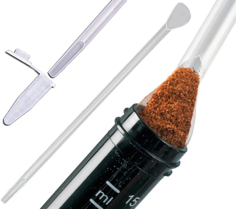 LevGo® smartSpatula® Disposable Multipurpose Lab EcoSpatula. Look for the V at the Neck.® (Short 17261)