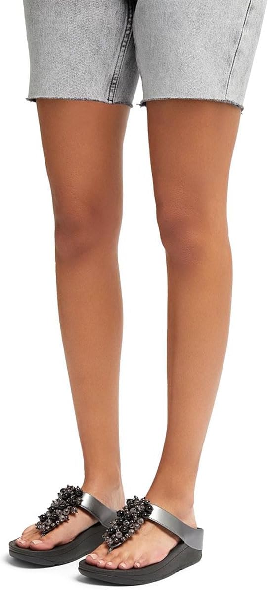 FitFlop Fino Bauble-Bead Toe-Post Sandals