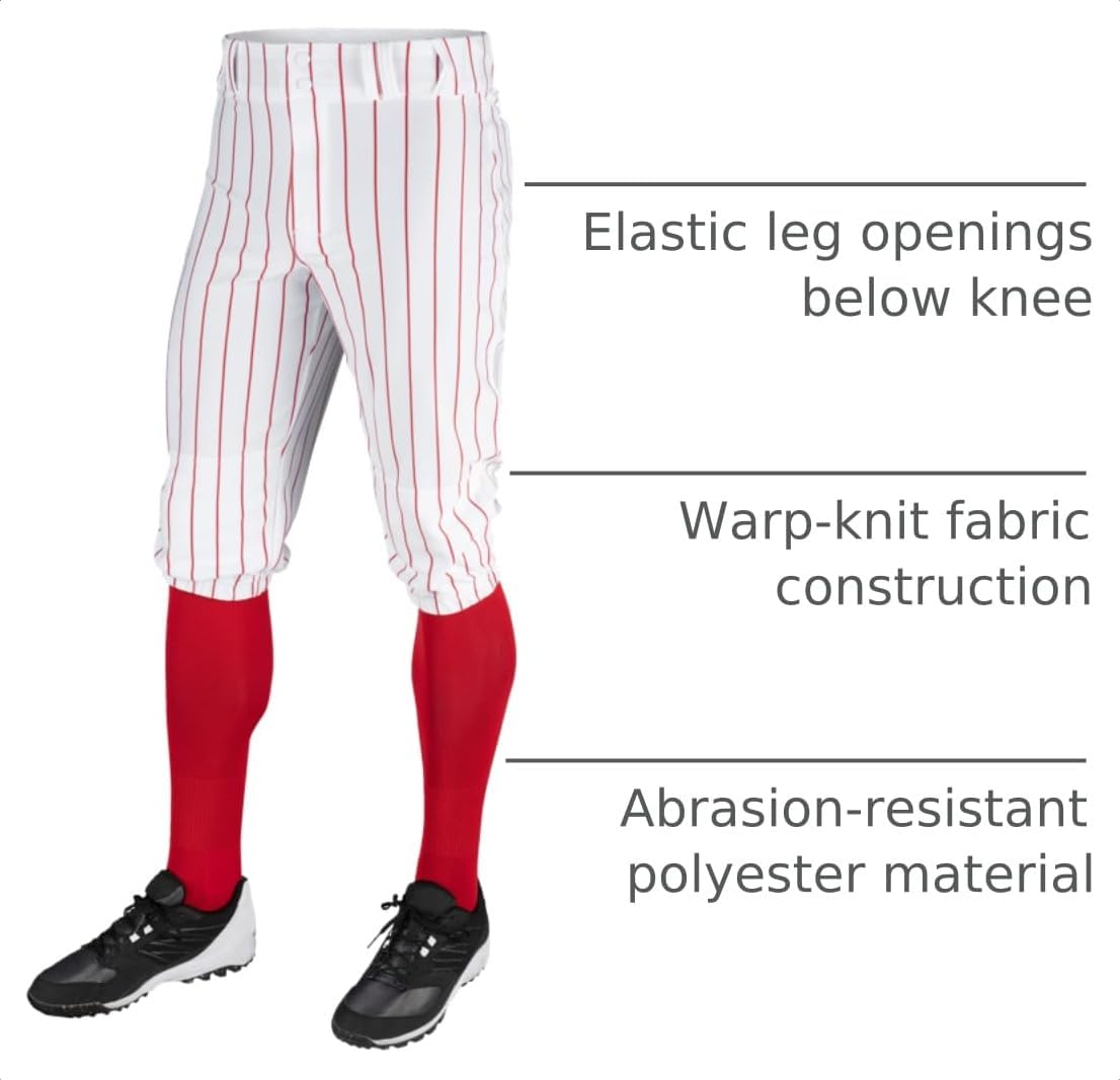 Champro Boys Triple Crown Baseball Knickers with Pinstripes