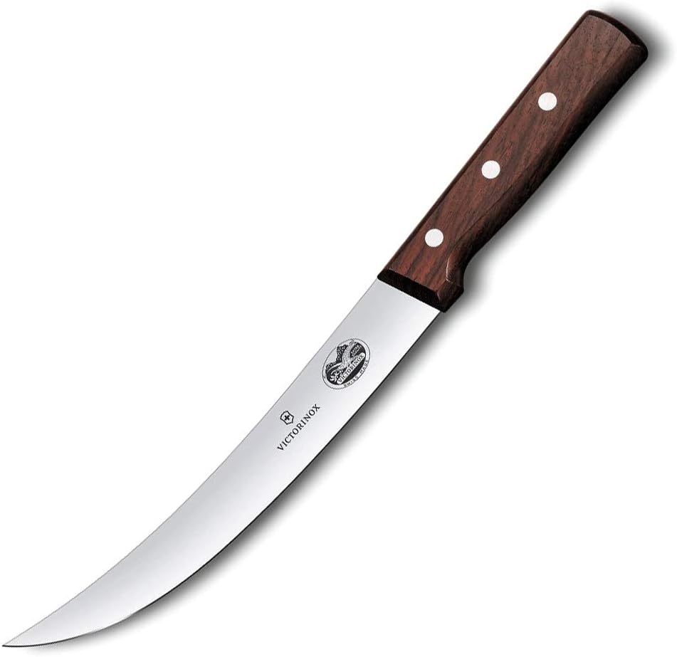 Victorinox Curved Breaking Knife, Rosewood Handle, Multicolor