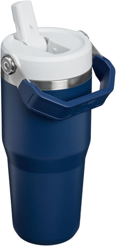 STANLEY IceFlow 2.0 Flip Straw Tumbler, 14 oz, Dark Navy